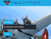 Tablet Screenshot of air-academy.co.uk